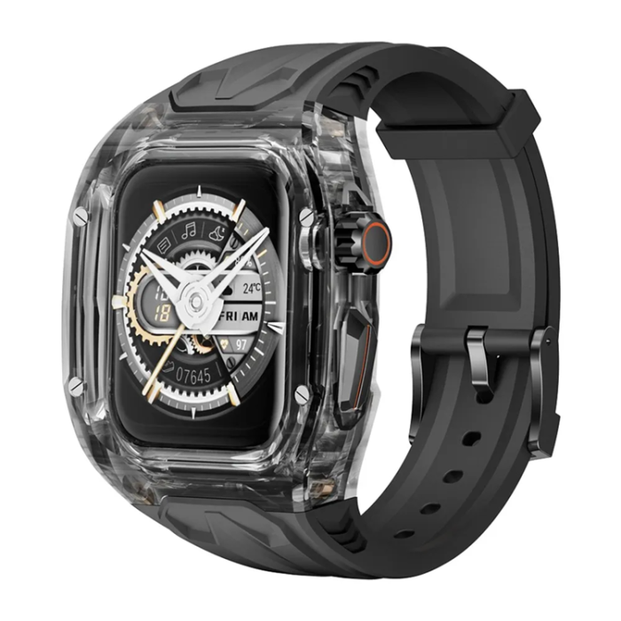 WIWU - WIWU Apple Watch (49mm) Armband Rambo - Svart