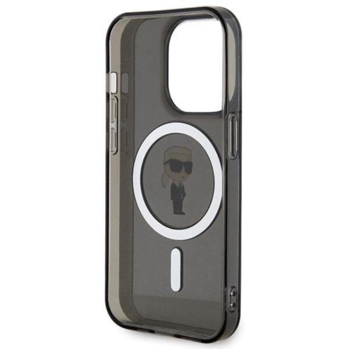 KARL LAGERFELD - Karl Lagerfeld iPhone 15 Pro Max Mobilskal Magsafe IML Ikonik