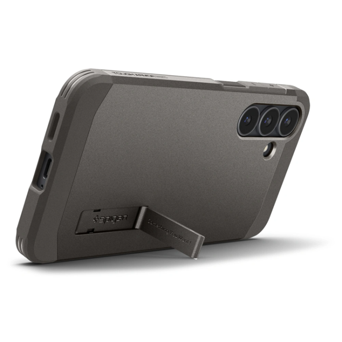 Spigen - Spigen Galaxy S25 FE Mobilskal Magsafe Tough Armor - Gunmetal