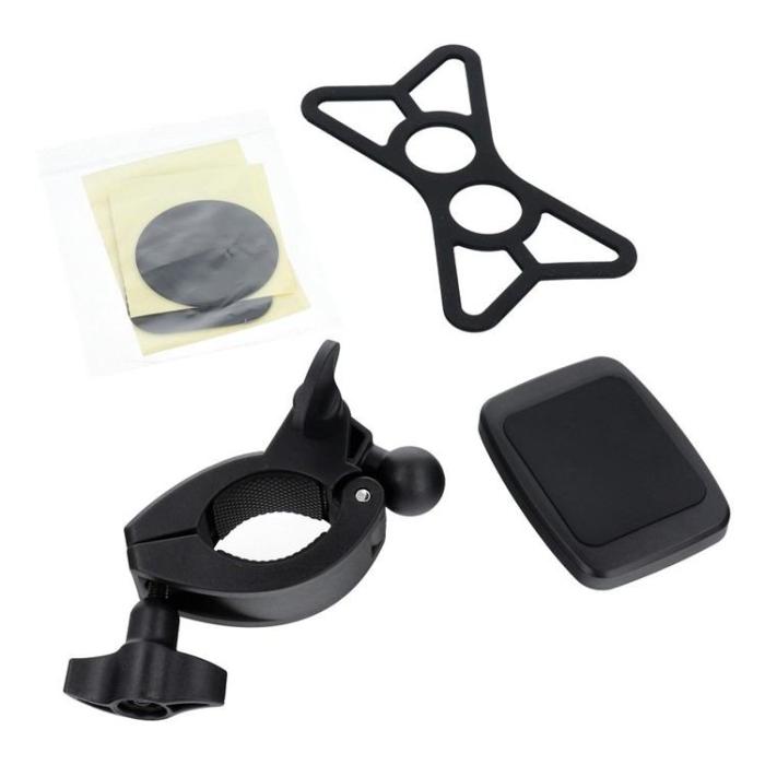 OEM - Magnetisk Cykelhållare för Styre Premium M4S-MB3 - Svart