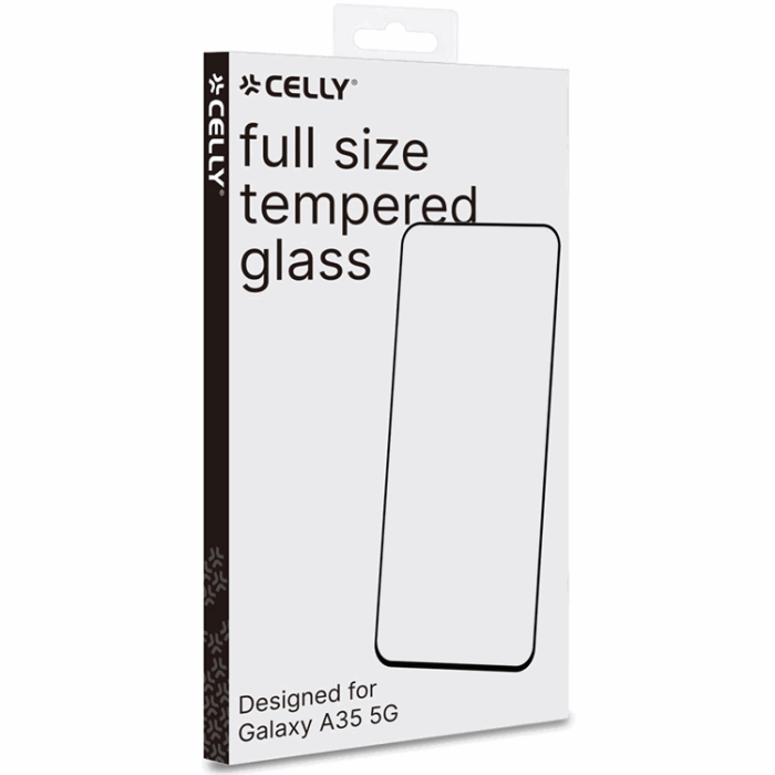 Celly - Celly Galaxy A35 5G Härdat Glas Skärmskydd Full - Clear