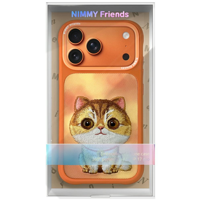 NIMMY - Nimmy iPhone 17 Pro Mobilskal Big Eyed Pet 2.0 Cat