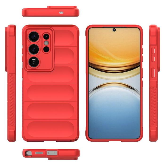 OEM - Mobilskal till Samsung Galaxy S26 Ultra Anti-Drop Mjuk TPU - Röd