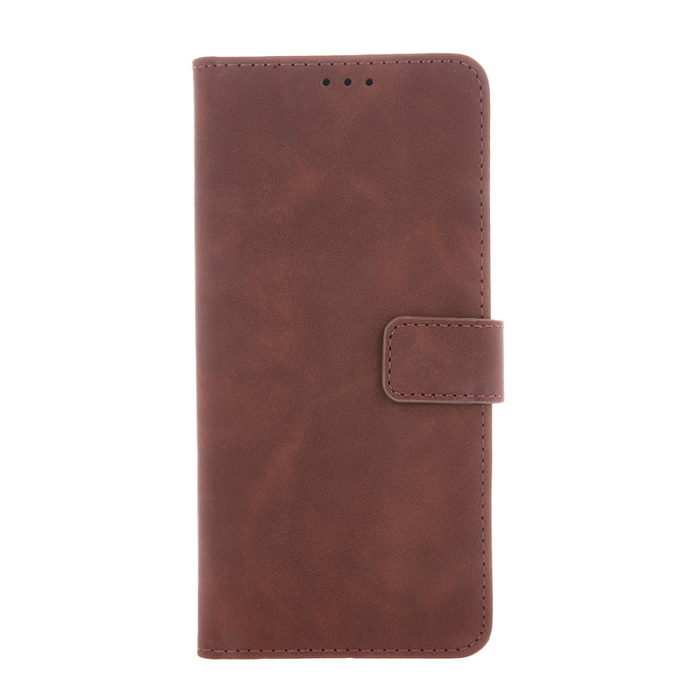 OEM - Galaxy S24 Plus Plånboksfodral Velvet - Brun