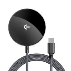 Acefast - ACEFAST Qi2 Skrivbord MagSafe Trådlös Laddare iPhone med Typ-C-kabel E24