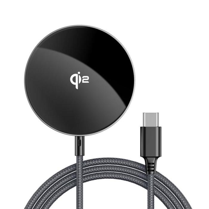 Acefast - ACEFAST Qi2 Skrivbord MagSafe Trådlös Laddare iPhone med Typ-C-kabel E24