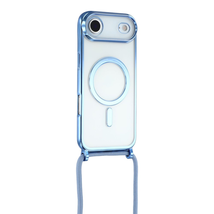 A-One Brand - iPhone Air Mobilskal MagSafe Electroplating Edge TPU - Blå