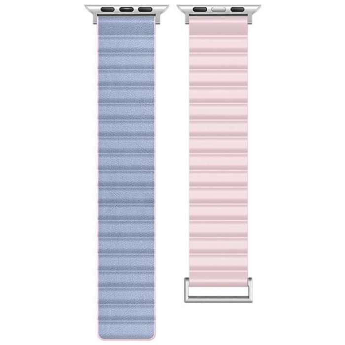 Beline - Beline Apple Watch (42/44/45/49mm) Armband Magnetic Pro - Rosa
