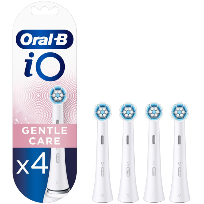 Oral B - Oral B Borsthuvud iO Gentle Care 4st - Vit
