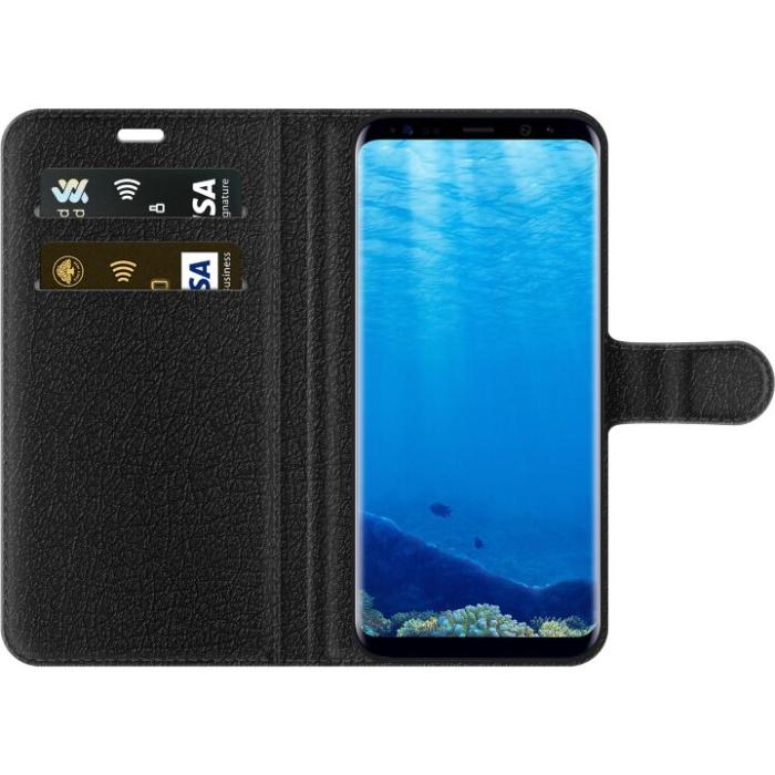 iSecrets - Plånboksfodral till Samsung Galaxy S8 med Gyllene Murstenar