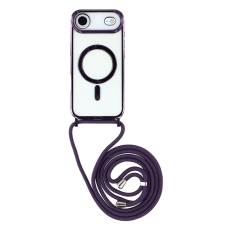 A-One Brand - iPhone Air Mobilskal MagSafe Electroplating Edge TPU - Lila