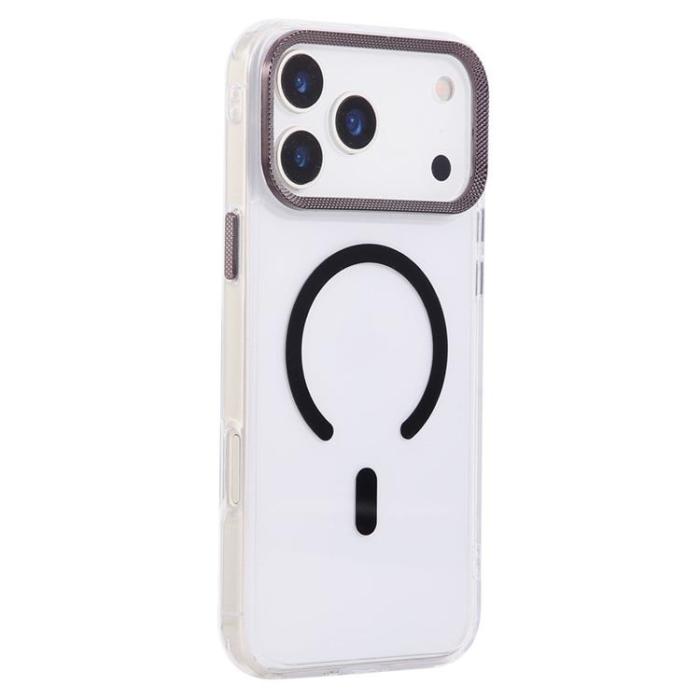 A-One Brand - iPhone 17 Pro Max Mobilskal MagSafe Texture Frame - Svart