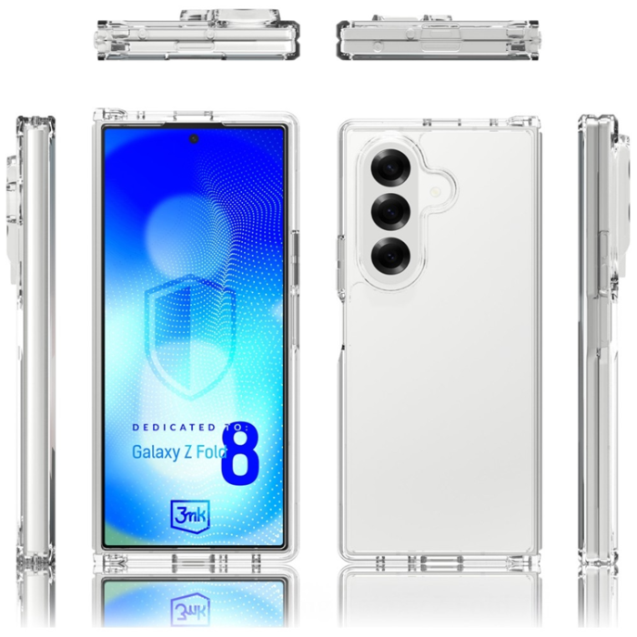 3MK - 3mk Mobilskal För Galaxy Z Fold 8 Armor - Clear
