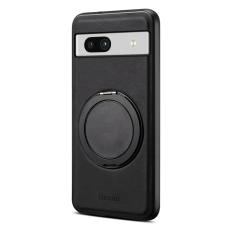 DENIOR - DENIOR Google Pixel 7a Magnetfodral med st&auml;ll i Konstl&auml;der - Svart