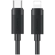 USAMS - USAMS USB-C till Lightning 30W Kabel 1m U94 - Svart