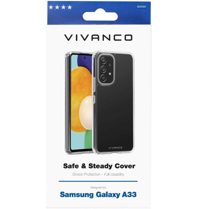 Vivanco - Vivanco Safe & Steady skal Galaxy A33 5G Transp.