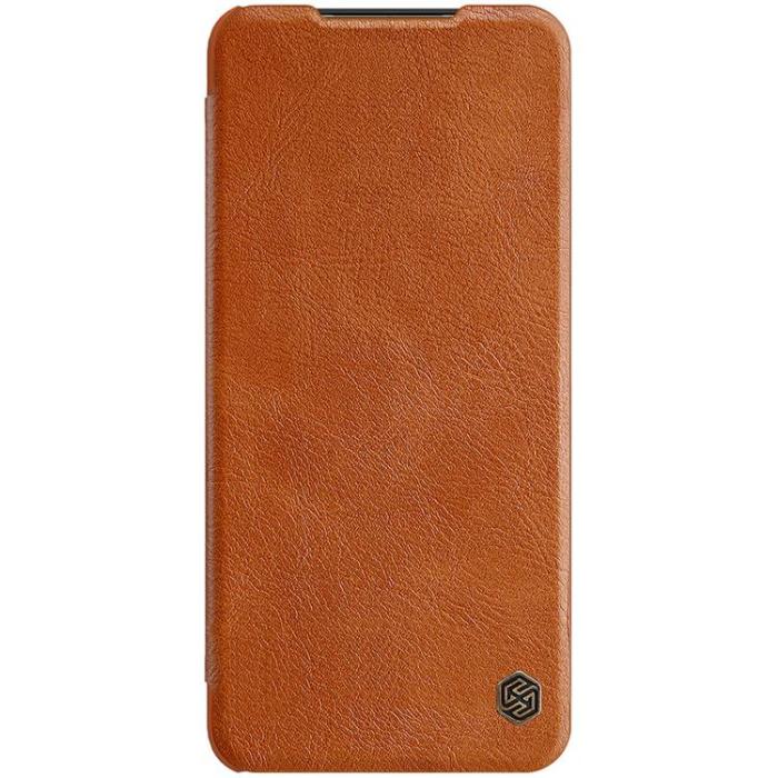 Nillkin - Nillkin Galaxy A13 5G Fodral Qin läder Holster - Brun
