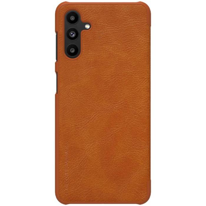 Nillkin - Nillkin Galaxy A13 5G Fodral Qin läder Holster - Brun