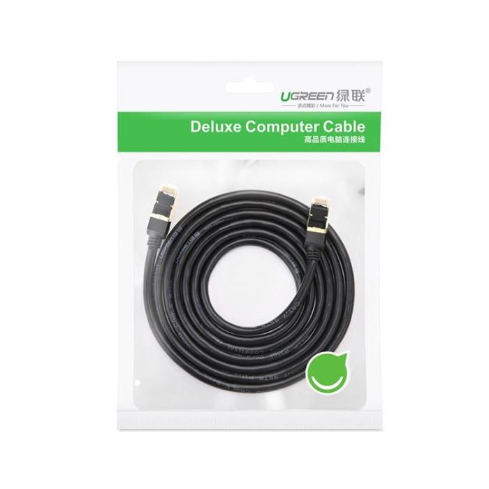 Ugreen - Ugreen Cat 7 Internet Nätverks kabel 2 m - Svart