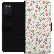 iSecrets - Pl&aring;nboksfodral till Samsung Galaxy A03s med Blommigt