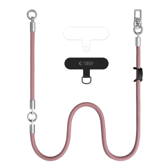 Tech-Protect - Tech-Protect Mobilrem Crossbody C10S - Rose/Titanium
