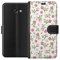 iSecrets - Pl&aring;nboksfodral till Samsung Galaxy A3 (2017) med Blommigt