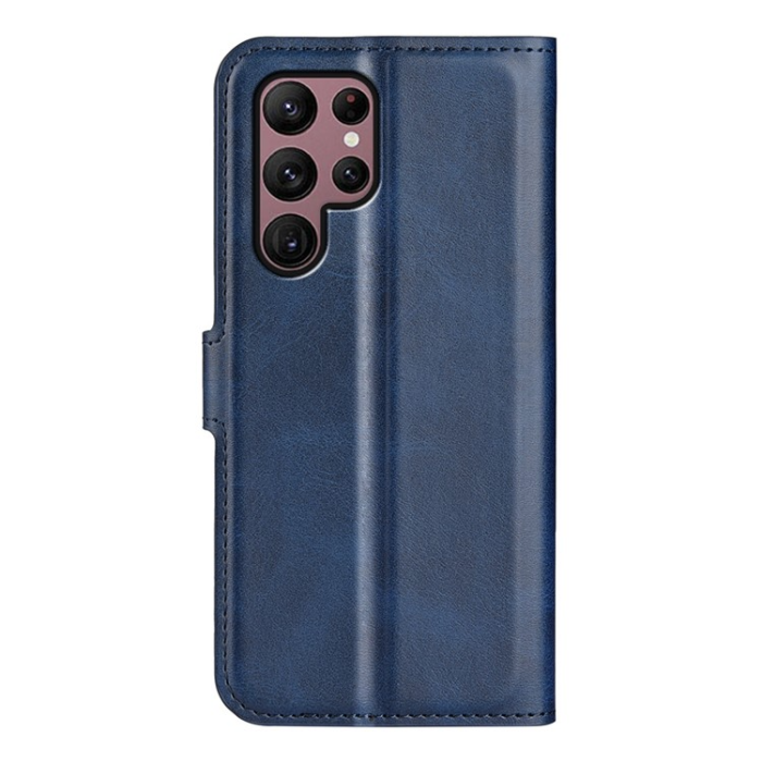 OEM - Galaxy S23 Ultra Plånboksfodral Folio Flip - Blå