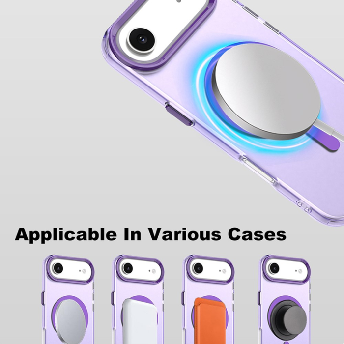 Imak - IMAK iPhone 17 Air Mobilskal MagSafe Anti Drop - Lila