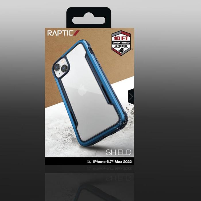 Raptic - Raptic iPhone 14 Plus Skal Megsafe Shield Armored - Blue