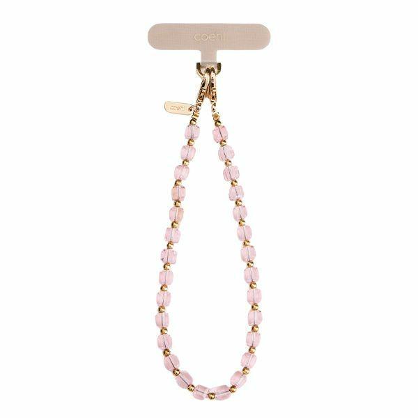 UNIQ Coehl Candy Gem Handstrap Mobilrem Universal – Rosa