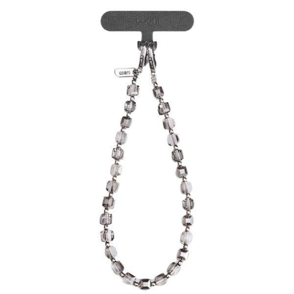 UNIQ Coehl Candy Gem Handstrap Mobilrem Universal – Silver