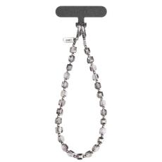 UNIQ - UNIQ Coehl Candy Gem Handstrap Mobilrem Universal &ndash; Silver