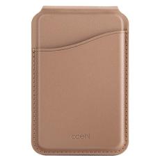 UNIQ - UNIQ Coehl Esme MagSafe Pl&aring;nbok med Spegel & St&auml;ll &ndash; Beige/Dusty Nude