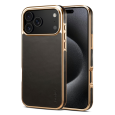 DENIOR - DENIOR iPhone 17 Pro Max Mobilskal Äkta Läder Electroplating