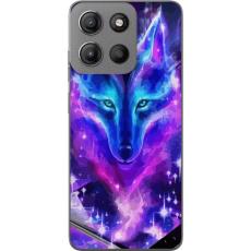 iSecrets - Mobilskal till Motorola Moto G15 Power med Neon Varg