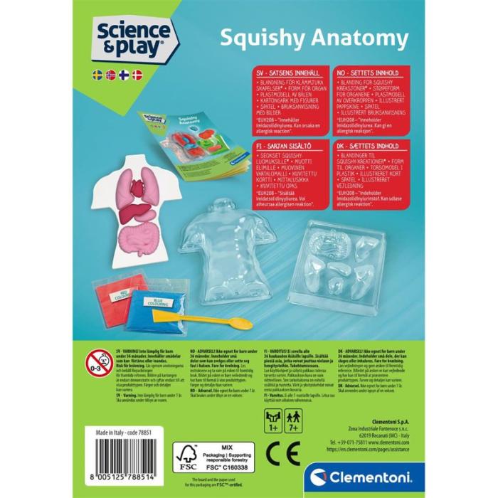 CLEMENTONI - CLEMENTONI Mini Squishy Organs