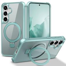 OEM - Mobilskal f&ouml;r Samsung Galaxy S26 Magnetiskt Ringh&aring;llare Kickstand Plast - Sj&ouml;bl&aring;