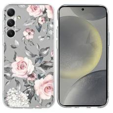 OEM - Mobilskal f&ouml;r Samsung Galaxy S26 Plus M&ouml;nstertryck St&ouml;tt&aring;lig TPU - Gr&aring;