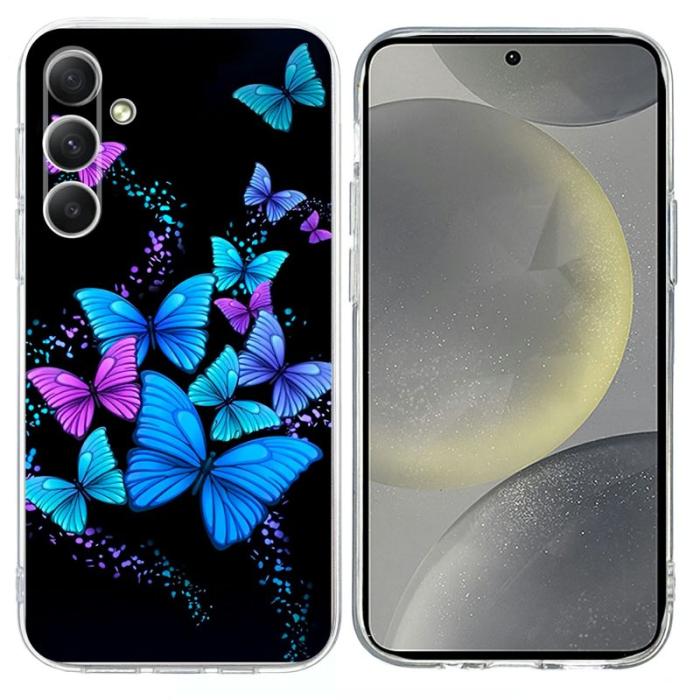OEM - Mobilskal för Samsung Galaxy S26 Plus Mönstertryck Stöttålig TPU - Fjärilar
