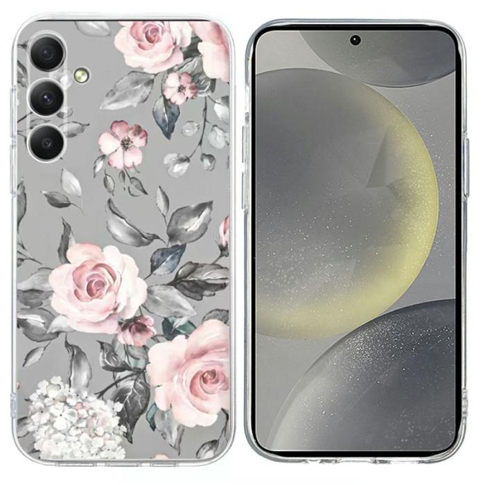 OEM - Mobilskal för Samsung Galaxy S26 Plus Mönstertryck Stöttålig TPU - Grå