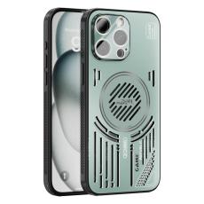 ABEEL - ABEEL Mobilskal till iPhone 13 Pro Max Aluminium + PC + TPU - Ljusgr&ouml;n