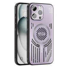 ABEEL - ABEEL Mobilskal till iPhone 13 Pro Max Aluminium + PC + TPU - Lila