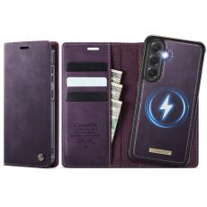 Caseme - CASEME C49 Fodral till Samsung Galaxy S24 FE MagSafe Lila