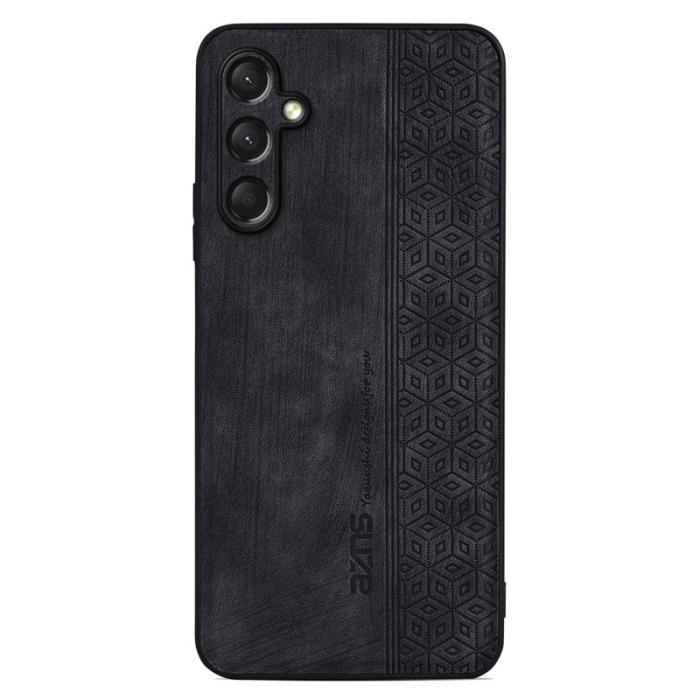 AZNS - AZNS Samsung Galaxy A16 Fodral Skyddande KonstLäder - Svart