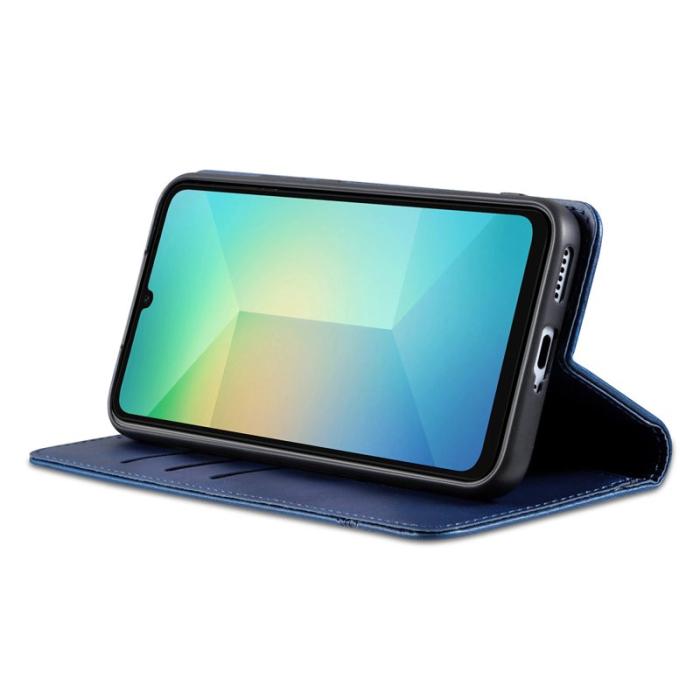 AZNS - AZNS Samsung Galaxy A17 5G Plånboksfodral Konstläder - Blå