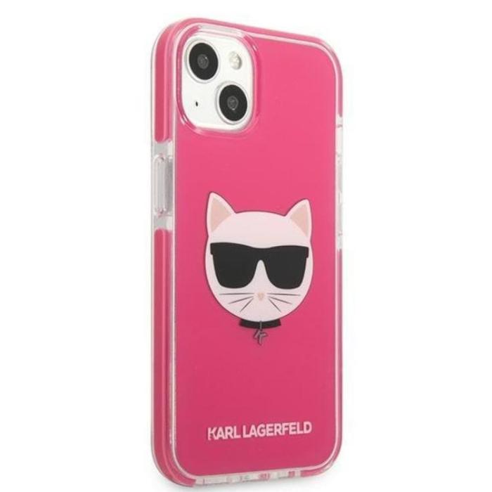KARL LAGERFELD - Karl Lagerfeld iPhone 13 Mini Mobilskal Choupette Head
