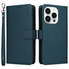 BETOPNICE - BETOPNICE iPhone 14 Pro Max Pl&aring;nboksfodral - Detachable Konstl&auml;der- Bl&aring;