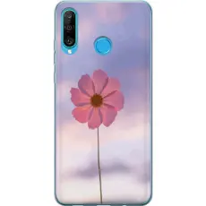 Gustaf - Mobilskal till Huawei P30 lite med Rosa blomma