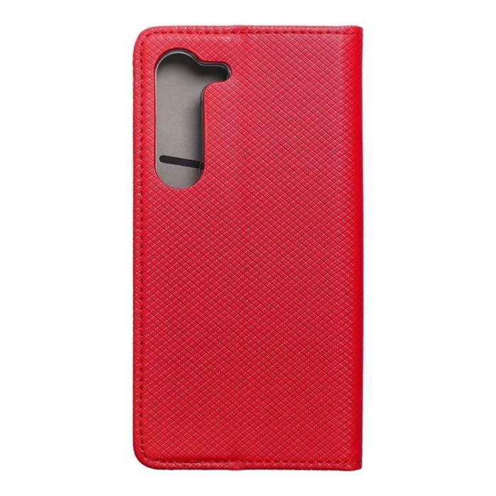 UTGATT1 - Galaxy S23 Plånboksfodral Smart Book - Röd