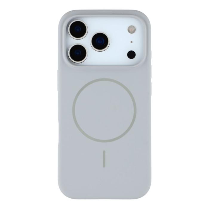 X-Level - X-LEVEL Mobilskal till iPhone 17 Pro MagSafe Flytande Silikon Grå